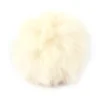 Pelsdusk til lue – Imitasjon – 8cm – Krem