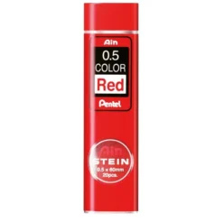 Pentel Blyminer – Ain Stein – 0,5mm – 20stk – Rød