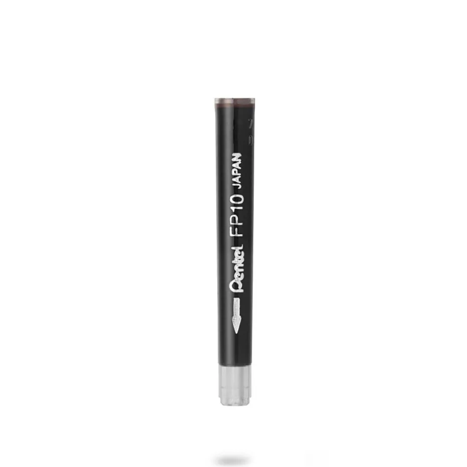 Pentel Pocket Brush Pen Refill – Grå 4stk