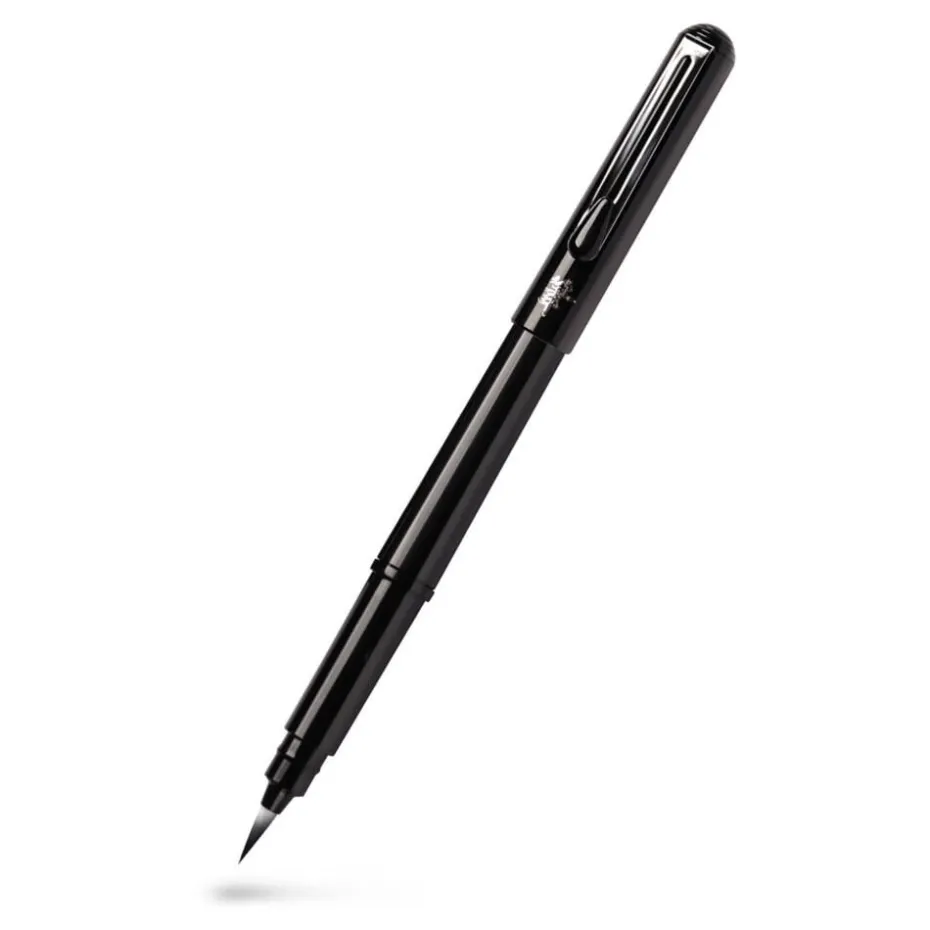 Pentel Pocket Brush Pen – Sort + 4 refills