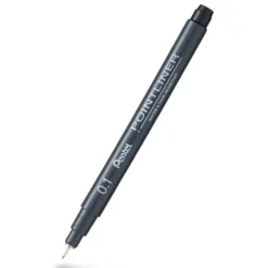 Pentel Pointliner – Sett med 5 stk Fineliner – Sort