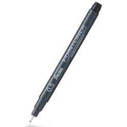 Pentel Pointliner – Sett med 5 stk Fineliner – Sort