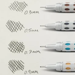 Pentel Trykkblyant Graphgear 1000 – 0,3mm
