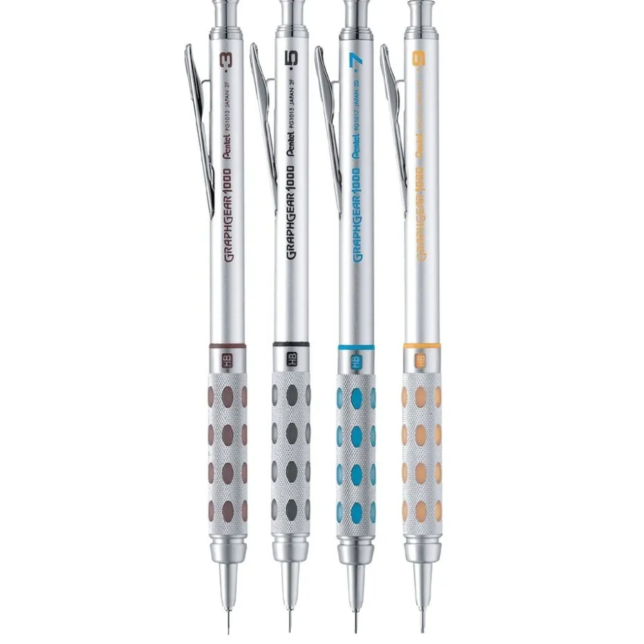 Pentel Trykkblyant Graphgear 1000 – 0,3mm