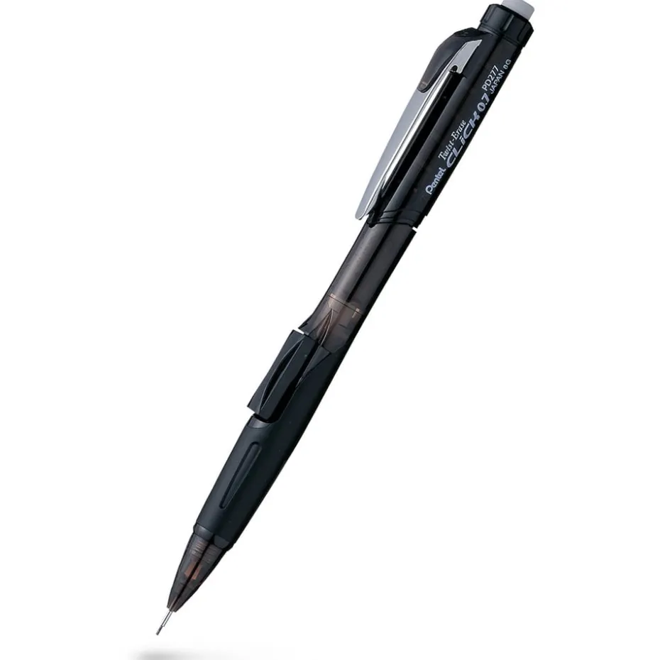 Pentel Trykkblyant Twist Erase – 0,7mm – Sort