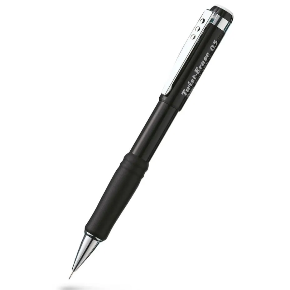 Pentel Trykkblyant Twist Erase – 0,5mm – Sort