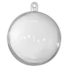 Plastkule transparent 5stk – 80mm