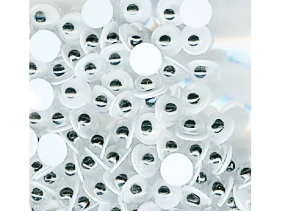 Plastøyne lime – 5mm – 144stk