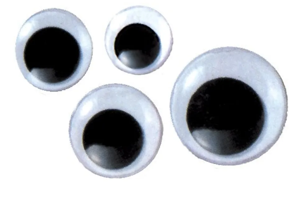 Plastøyne lime – 10mm – 24stk
