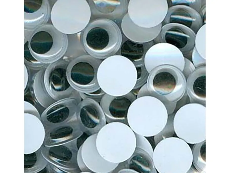 Plastøyne lime – 12mm – 80stk
