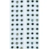 Plastøyne selvklebende – 10mm – 66stk