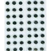 Plastøyne selvklebende – 15mm – 48 stk