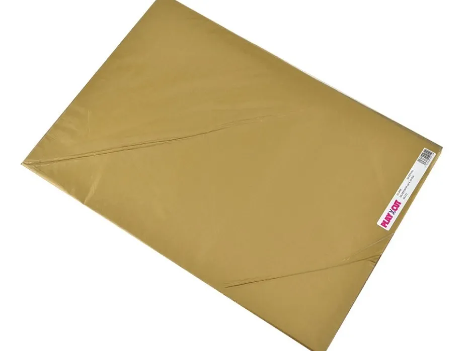 Playcut Silkepapir 25ark – Gull