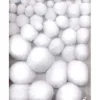 Pomponger sett – Hvit – 50ass.