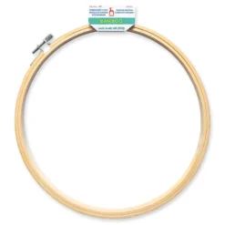 Pony Broderiramme bambus – Ø 25 cm