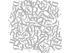 Pronty Sjablong 30×30 – Characters