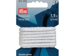 Prym Anorakksnor 4mm 1,5meter – Hvit