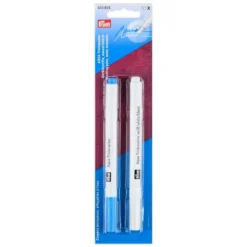 Prym Aqua Marker vannløselig – turkis/hvit – 2stk