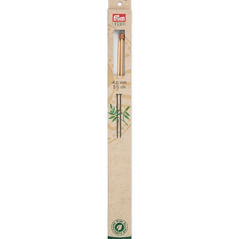 Prym 1530 Bambus Parpinne 2stk -4,0 – 33cm