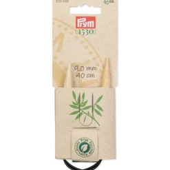 Prym 1530 Bambus Rundpinne – 9,0 – 40cm