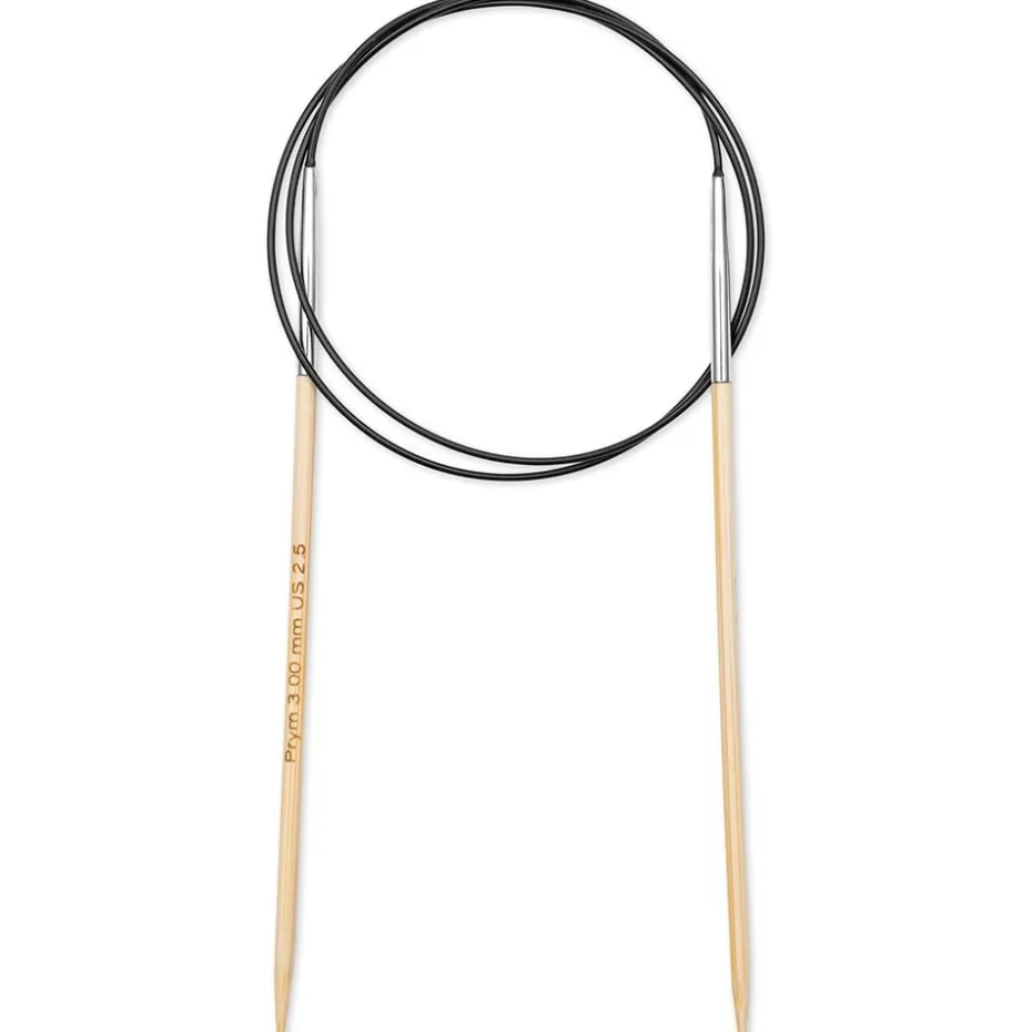 Prym 1530 Bambus Rundpinne – 3,0 – 80cm