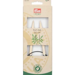 Prym 1530 Bambus Rundpinne – 8,0 – 60cm