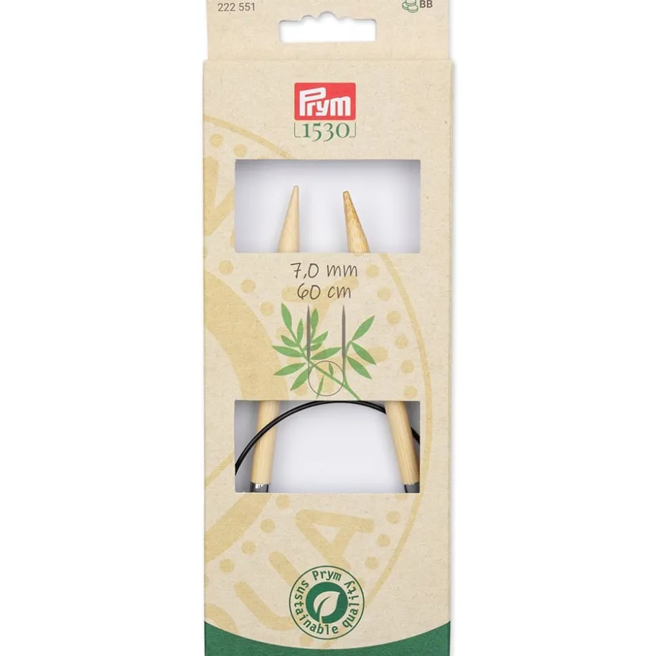 Prym 1530 Bambus Rundpinne – 7,0 – 60cm