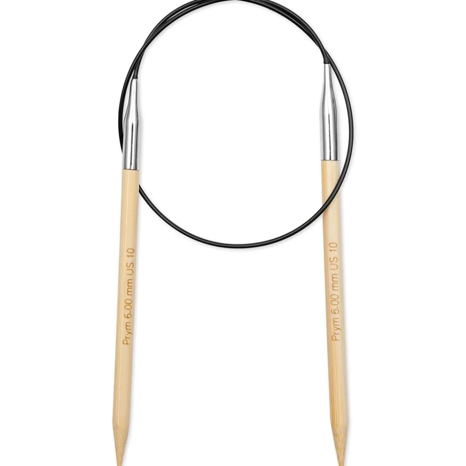 Prym 1530 Bambus Rundpinne – 6,0 – 60cm