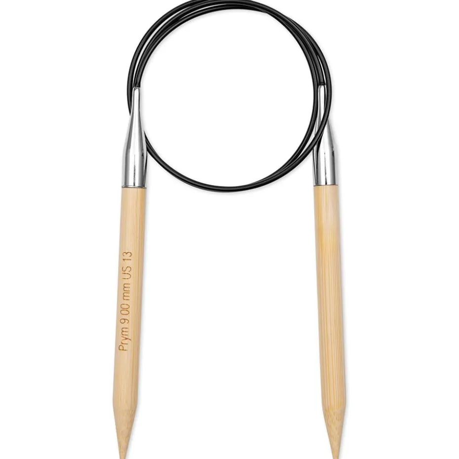 Prym 1530 Bambus Rundpinne – 9,0 – 80cm