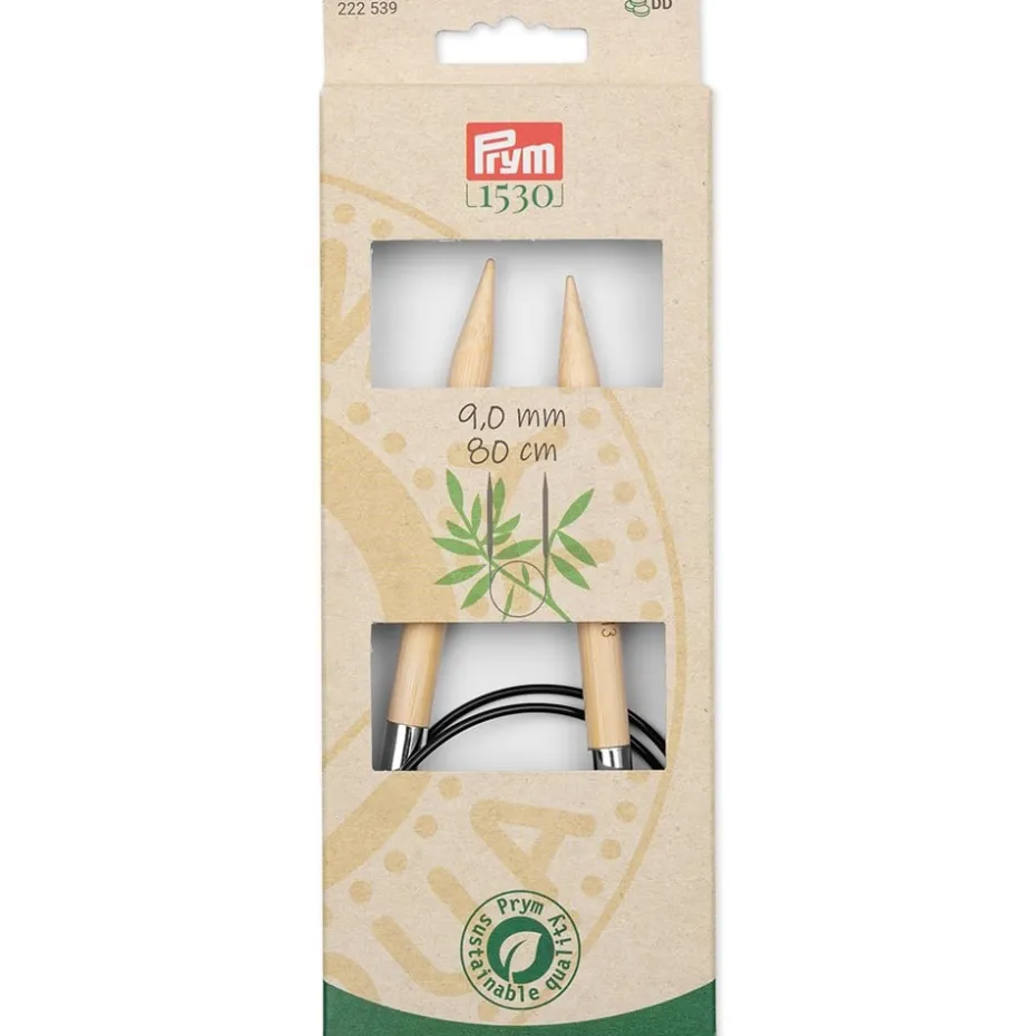 Prym 1530 Bambus Rundpinne – 9,0 – 80cm