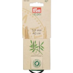 Prym 1530 Bambus Rundpinne – 3,5 – 40cm