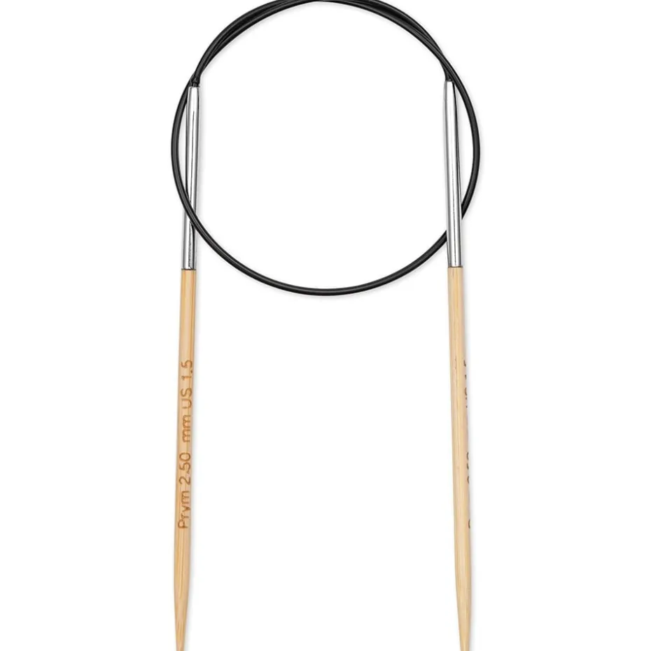 Prym 1530 Bambus Rundpinne – 2,5 – 40cm