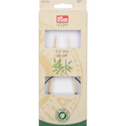 Prym 1530 Bambus Rundpinne – 3,0 – 60cm