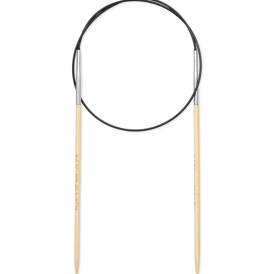Prym 1530 Bambus Rundpinne – 3,0 – 60cm