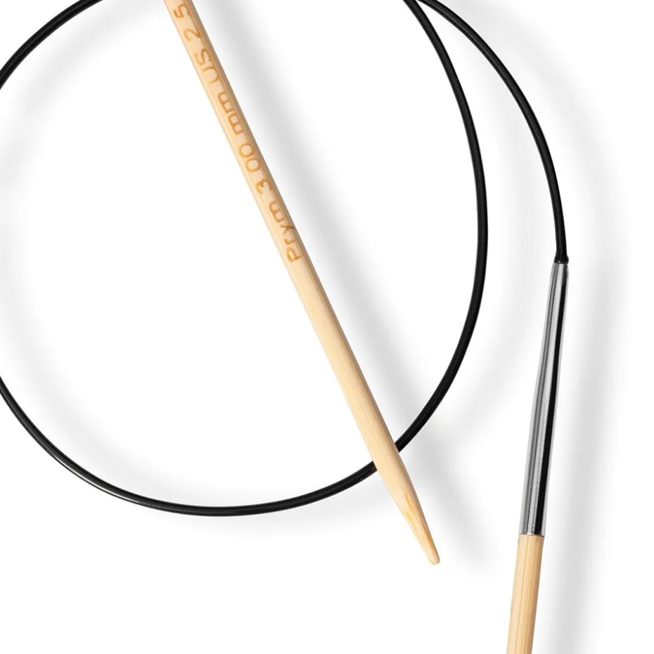 Prym 1530 Bambus Rundpinne – 3,0 – 60cm
