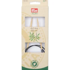 Prym 1530 Bambus Rundpinne – 4,0 – 80cm