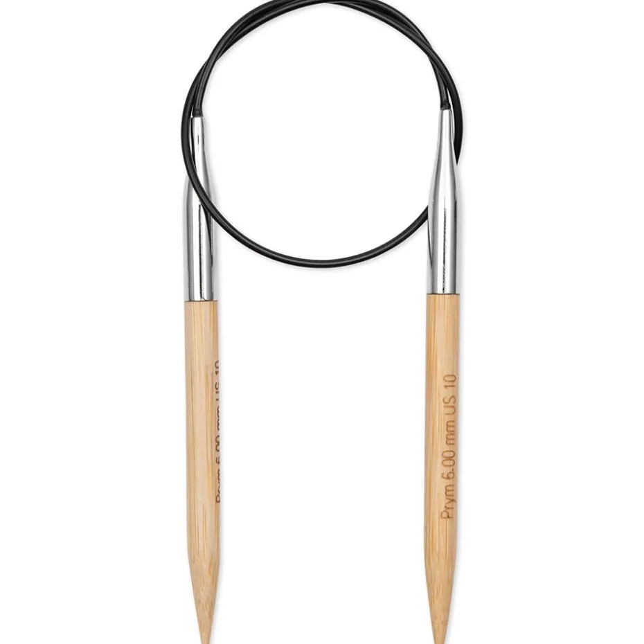 Prym 1530 Bambus Rundpinne – 6,0 – 40cm