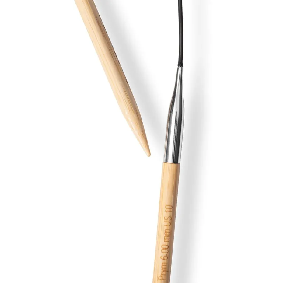 Prym 1530 Bambus Rundpinne – 6,0 – 40cm