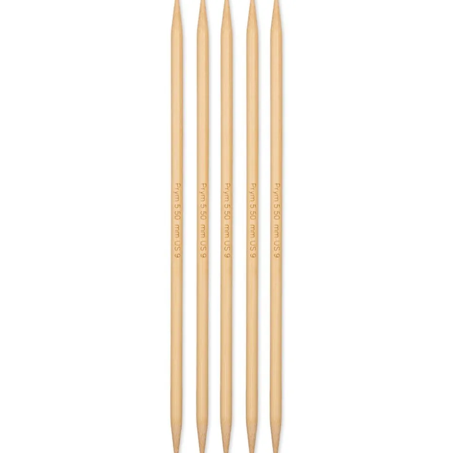Prym 1530 Bambus Settpinne 5stk – 5,5 – 20cm
