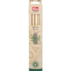 Prym 1530 Bambus Settpinne 5stk – 9,0 – 20cm