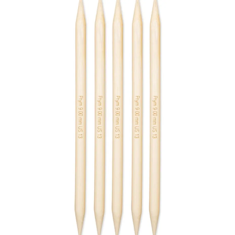 Prym 1530 Bambus Settpinne 5stk – 9,0 – 20cm