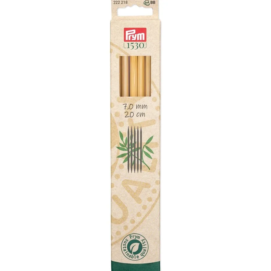 Prym 1530 Bambus Settpinne 5stk – 7,0 – 20cm