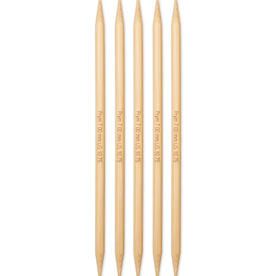 Prym 1530 Bambus Settpinne 5stk – 7,0 – 20cm