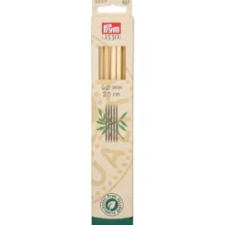 Prym 1530 Bambus Settpinne 5stk – 6,0 – 20cm