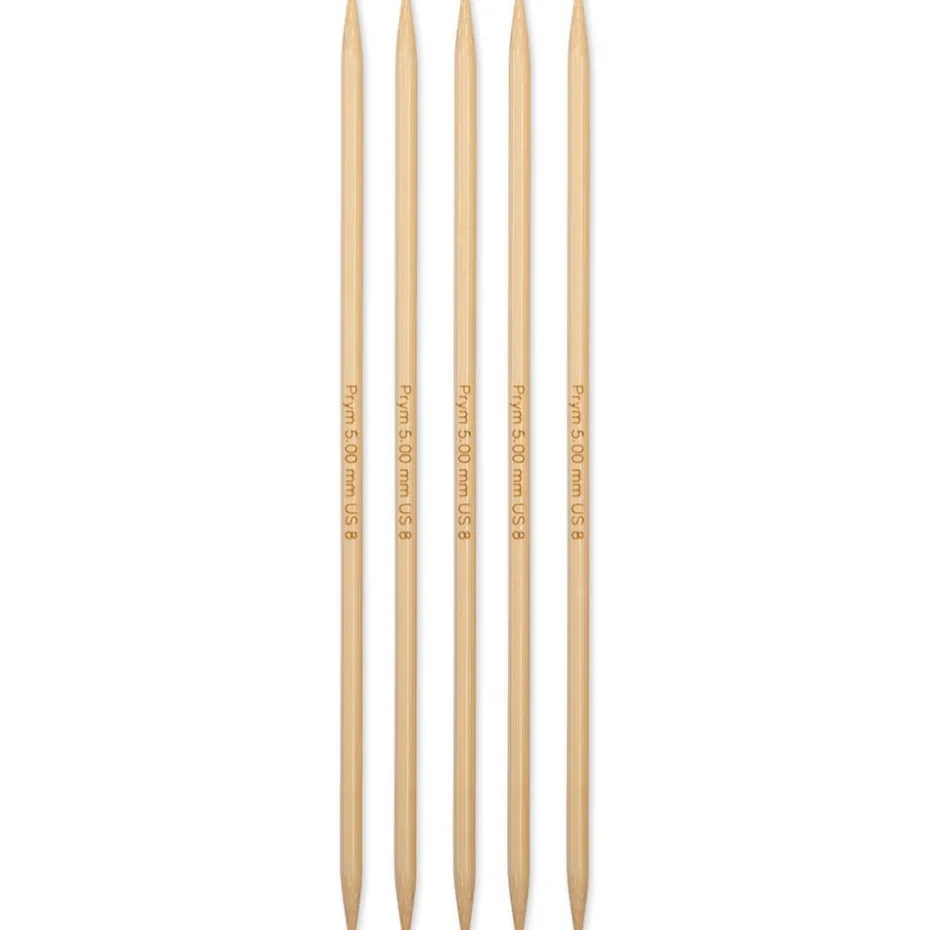 Prym 1530 Bambus Settpinne 5stk – 5,0 – 20cm