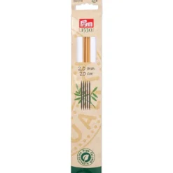 Prym 1530 Bambus Settpinne 5stk – 2,0 – 20cm