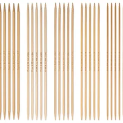 Prym 1530 Bambus Sett – Settpinne 5 stk – 20cm 2,5-4,5mm