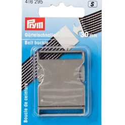 Prym Beltespenne 30mm – Sølv matt