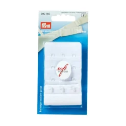 Prym BH-forlenger 50mm 3×3 – Hvit
