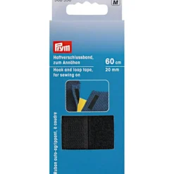 Prym Borrelås for sying – Sort – 20mm x 0,6m